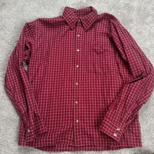 Mountain Hardwear Men's Medium Long Sleeve Button Up Flannel 100% Cotton